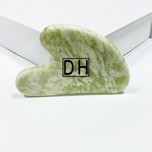 Masajeador Facial de Jade al por Mayor, Productos de Masaje, Herramienta Gua Sha, Rodillo Facial - Product Image 3