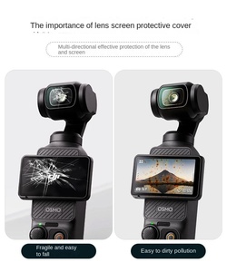 Portable pour <span class=keywords><strong>DJI</strong></span> <span class=keywords><strong>Osmo</strong></span> <span class=keywords><strong>Pocket</strong></span> 3 sac antichoc boîte de rangement de protection résistante aux chutes pour accessoires de caméra d'action et de sport - Product Image 3