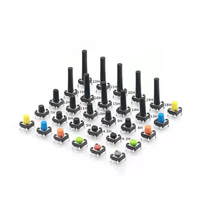 Micro interrupteur Tactile Tactile momentané, commutateur de qualité SPST Miniature/Mini/Micro/petit PCB