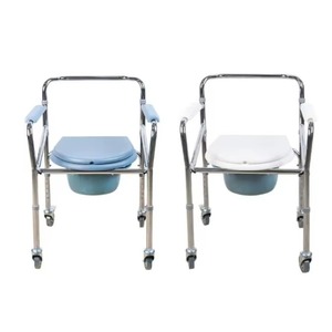 2025 NEW Factory Cheap Toilet Chair in Bathroom Disabled Simple Toilet Chair Camping Toilet Chair - Product Image 3