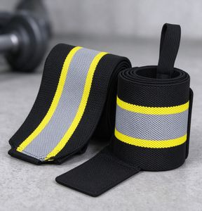 Bandes de maintien pour poignets avec logo personnalisé, antidérapantes, pour la musculation et l'entraînement en salle de sport - Product Image 5
