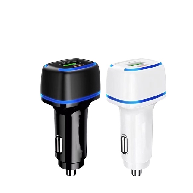PD USB Car Charger 15W Foldable Eco-Friendly Portable Fast Charging Type-C Adapter for Mobile Phone Smart Watch Universal