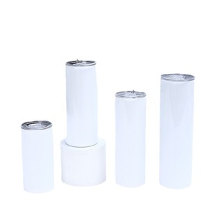 Modern Portable Slim Stainless Steel Thermos Cup Cross-Border Wholesale Double Wall Vacuum <strong>Sublimation</strong> <strong>Tumbler</strong> Metal - Product Image 5