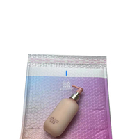 Nouvelle tendance Logo personnalisé coloré Girly Style Poly sac feuille bulle Mailer pour vêtements cosmétique
