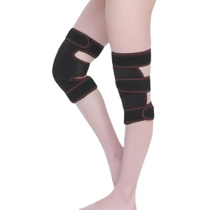 Artemisia Argyi Tourmaline <b>Heated</b> Knee <b>Pads</b> For Knee Pain Relief Black Size One Size For Running Exercise Fitness - Product Image 4