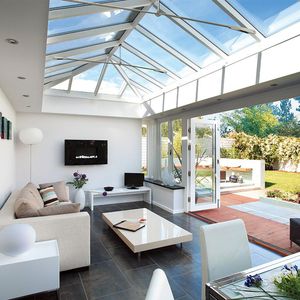 CLEARVIEW Thiết Kế Tùy Chỉnh Nhà Sản Xuất Đứng Miễn Phí Veranda Nhôm Sunroom 4 Mùa Nhôm Kính Nhà Gable Ngoài Trời - Product Image 2