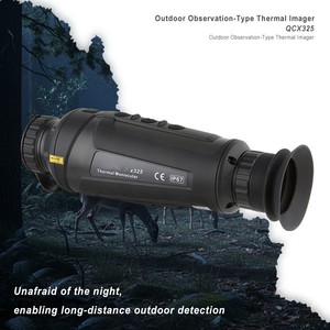 Qcnv qcx325 Tầm xa hồng ngoại nhiệt hình ảnh bằng một mắt 384*288 Độ phân giải 50Hz với chỉ số laser hotspot theo dõi - Product Image 4