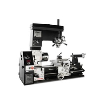 CTMACH CT3325 tour multifonctionnel manuel moulin Machine Combo banc perceuse et outil de fraisage G1324 Torno pour bricolage et usage professionnel