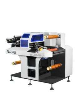 SM-350 Poe 1 Wit-Zwarte Barcode Één Gesneden Digitale Matrijzen Snijmachine Hoge Precisie Automatische Omschakeling