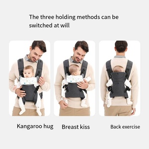 <span class=keywords><strong>Écharpe</strong></span> de <span class=keywords><strong>portage</strong></span> respirante et polyvalente pour bébé, bâton extensible et porte-bébé ergonomique réglable pour nouveau-né - Product Image 6