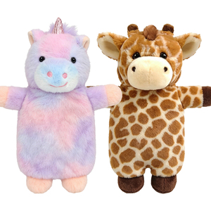 <span class=keywords><strong>Bouillotte</strong></span> en caoutchouc de qualité supérieure avec housse mignonne licorne <span class=keywords><strong>girafe</strong></span> - Product Image 1