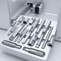 Broches en acier inoxydable 17-4PH résistantes à la corrosion, micro-diamètre, usinées CNC suisse, faible MOQ pour instruments, exportation mondiale