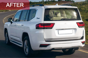 Pour <span class=keywords><strong>Toyota</strong></span> <span class=keywords><strong>LC300</strong></span> <span class=keywords><strong>2022</strong></span> mise à niveau faible à élevé pour un kit de carrosserie de haute qualité - Product Image 5