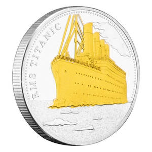 Le <span class=keywords><strong>voyage</strong></span> du Titanic Pièce de collection plaquée argent Souvenir Royaume-Uni Titanic Collection Art Pièce commémorative - Product Image 5