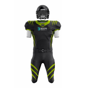 Uniforme de Fútbol Americano Hecho a Medida con Mangas Cortas, Material de Alta Calidad, Uniforme de Fútbol Americano para Equipos Profesionales - Product Image 2