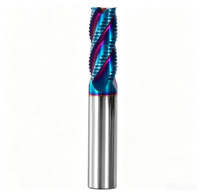 Fraise conique à bout sphérique BWIN pour routeur CNC, fraise à queue R0.25-R1.0, queue de 1/8, revêtement AlTiN, ODM