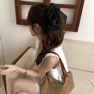 Pinza de Pelo con Lazo Grande, Elegante y de Alta Calidad, Estilo Dulce y Lindo para Mujer, Venta al por Mayor de Joyería de Moda - Product Image 2