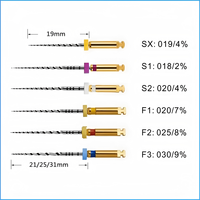 Lime rotative endodontique NITI JinJiang 21/25/31MM pour traitement des canaux radiculaires et utilisation avec équipement, certifiée ISO/CE, Instrument de Classe II