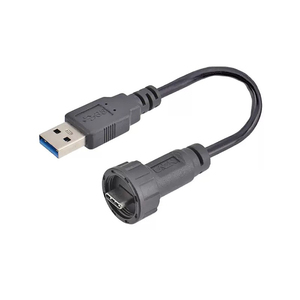 Waterproof <b>USB</b> Type C Female Panel Mount Connector 2 Pin <b>Usb</b> c Female Connector <b>Cable</b> - Product Image 4