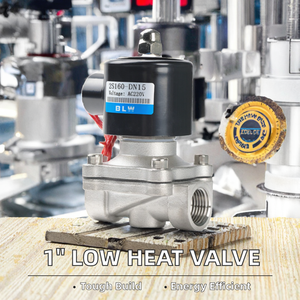 Vanne solénoïde sans production de chaleur de 1 pouce, bobine à faible consommation d'énergie 24h/24, personnalisable OEM pour le traitement de l'eau et des produits chimiques - Product Image 2