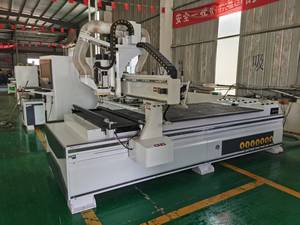 Routeur CNC linéaire ATC robuste |   Rail <span class=keywords><strong>de</strong></span> guidage <span class=keywords><strong>de</strong></span> 25 mm et servomoteur <span class=keywords><strong>pour</strong></span> l'industrie du bois - Product Image 3