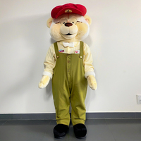 Shengye Usine En Gros Pas Cher Prix Personnalisé Lunettes Ours En Peluche Fourrure Mascotte pour Personnage De Dessin Animé Affichage Mascotte Costumes