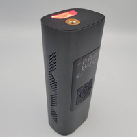 Pompa Udara Mobil Kompresor Udara Mobil, Pompa Ban Digital Genggam Portabel dengan Lampu LED