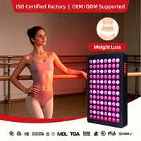 Panel de Terapia de Luz LED con Control por Voz y Aplicación, Carcasa de Aluminio con Múltiples Longitudes de Onda, Terapia de Luz Roja