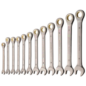 Metric Chrome vanadi thép Flex đầu ratcheting cờ lê <span class=keywords><strong>Set</strong></span> với túi thuận tiện - Product Image 2