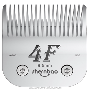 Cuchilla de Peluquería Canina Shernbao NSS-4F de Acero Inoxidable Estilo A5, Cuchilla de Corte de Cerámica Desmontable - Product Image 1