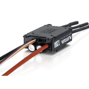 Contrôleur de vitesse électrique <span class=keywords><strong>Hobbywing</strong></span> Platinum 120A V4 en métal, sortie BEC 3-6S, emballage en boîte, vente en gros, livraison directe - Product Image 3