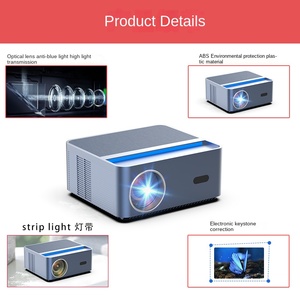 TRANSJEE A45B 2022 Ultra HD Android Smart 5G Wireless Mobile Phone WIFI Screen Projection Office Portable <strong>Projector</strong> 400ANSI - Product Image 2