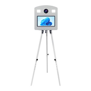 Photomaton multifonctionnel d'intérieur réglable avec écran tactile, appareil photo reflex numérique et imprimante <span class=keywords><strong>DNP</strong></span> pour fêtes et mariages - Product Image 1