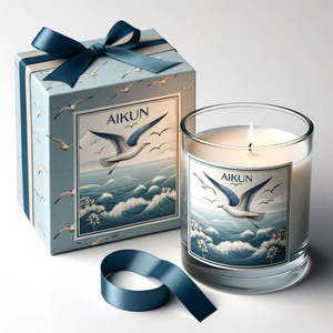 Aikun - Cajas de Regalo Personalizadas Hechas a Mano de Primera Calidad para Diwali y Acción de Gracias, Barras de Cera de Soja Orgánica de Color con Etiqueta Privada - Product Image 6