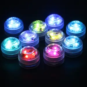 Submersible Led Light Remote Controlled Submersible Led Light Mini Tea Light Waterproof For Vase Event Home Decor