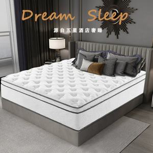 Zxm Travel Hotel Guest Room Using Bedding Pocket Spring Support Skin Friendly Fabric Soft <b>Mattress</b> - Product Image 5