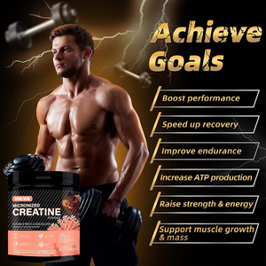 Créatine en poudre OEM ODM personnalisée sous marque privée, absorption rapide, énergie cérébrale, amélioration des performances, supplément nutritionnel pour la forme physique - Product Image 3