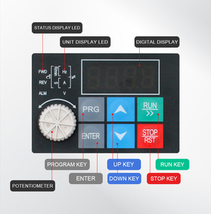 Lcgk VFD 4.5kW/5.5KW tần số chuyển đổi điều khiển 220V/380V 3 giai đoạn đầu ra 50Hz 60Hz biến tần cho động cơ trực tiếp nhà sản xuất - Product Image 3