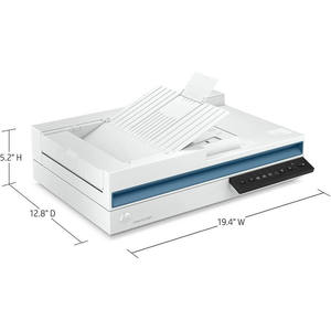 Ad alta velocità A4 Flatbed Scanner HP ScanJet 2600 f1 Pro con interfaccia ADF USB di serie veloce 2 lati di scansione automatica documento - Product Image 4