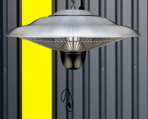 1500 Вт черный Потолочный инфракрасный обогреватель подключаемый Электрический гранулятор для Великобритании <span class=keywords><strong>IP55</strong></span> водонепроницаемый для беседки и патио - Product Image 5