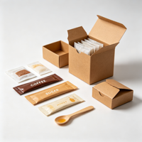 Cartonneuse verticale rotative pour sachets de miel, sachets stick, petits sacs alimentaires, emballage automatique en carton, idéale pour les petites usines