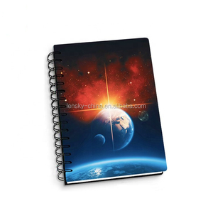 Quaderno Scolastico Formato <span class=keywords><strong>A5</strong></span> con Copertina Lenticolare 3D Design Galassia e Spazio - Product Image 5