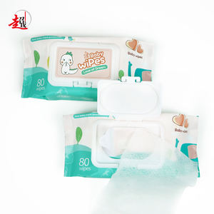 80支个人纸巾可生物降解婴儿oem清洁湿巾 - Product Image 3