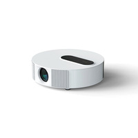 Nouveau modèle 2024 Système Android 11 Mini projecteur CRT 720P pour l'intérieur/l'extérieur avec protection des yeux