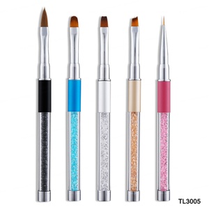 Juego de pinceles de uñas acrílicos Kolinsky profesional superventas, juego de pinceles de dibujo para decoración de uñas, Pinceles acrílicos Kolinsky para decoración de uñas - Product Image 2