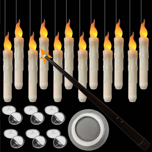 2023 Popular Led Floating Candles With Remote Control 12 PCS SET