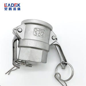 Raccord rapide en acier inoxydable 304 et 316, type D, femelle, filetage interne avec poignée à plaque, autres connecteurs - Product Image 3