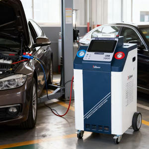 جهاز تعبئة واسترداد غاز التبريد الأوتوماتيكي بالكامل متخصص في تكييف السيارات R134a R1234yf - Product Image 1