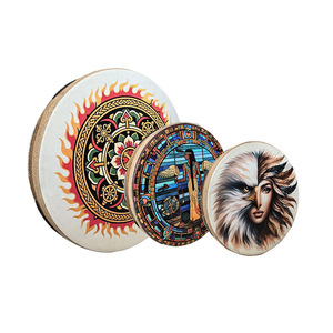 Tambor Chamánico de Alta Calidad para Adultos, Instrumento de Percusión para Sanación Sonora, Alivio del Estrés, Meditación y Yoga - Product Image 1