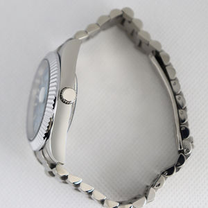 Reloj Mecánico Automático para Hombre, Clásico, Resistente al Agua 3ATM, con Esfera de Cristal de Zafiro y Correa de Acero Inoxidable - Product Image 5